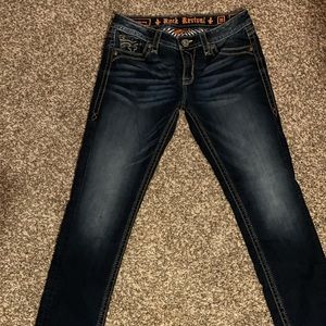 Rock Revival Easy Skinny Alivia jeans
Size 30”
